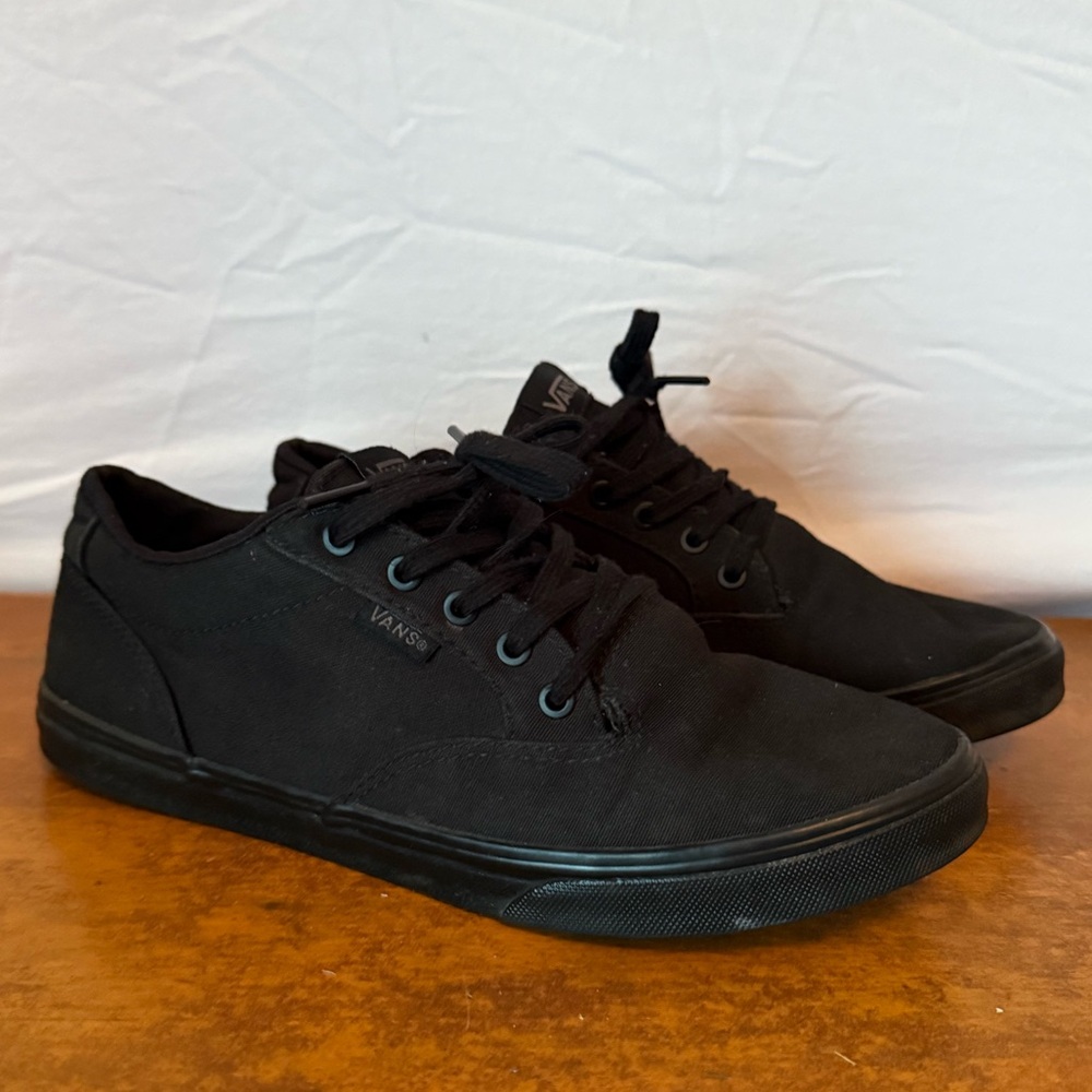 Vans ‘Authentic’ Canvas black/black Sneakers